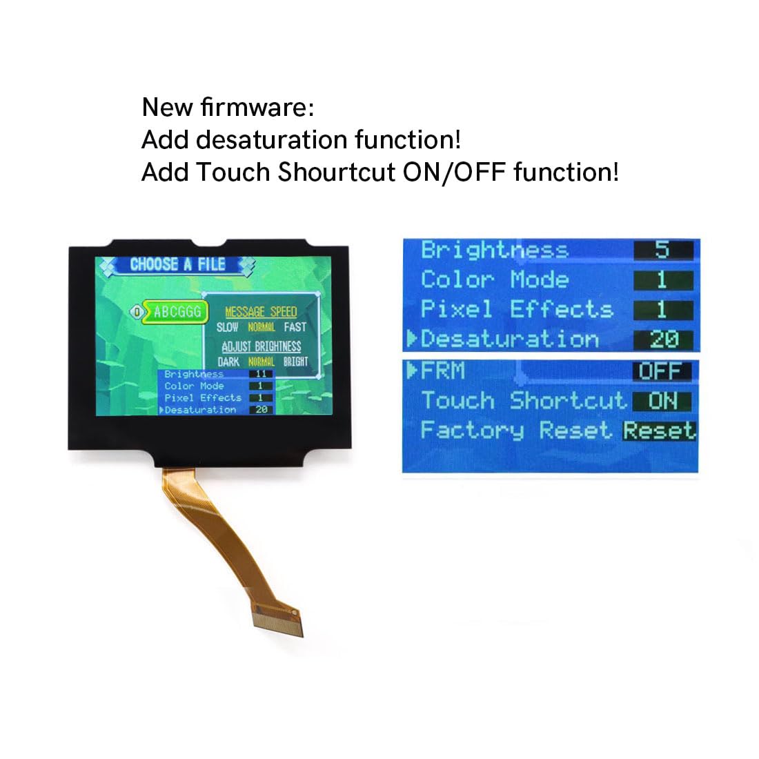 Hispeedido IPS Laminated V5 Screen for Gameboy Advance SP