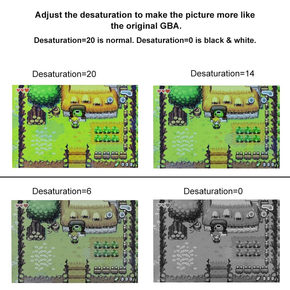 Hispeedido IPS Laminated V5 Screen for Gameboy Advance SP