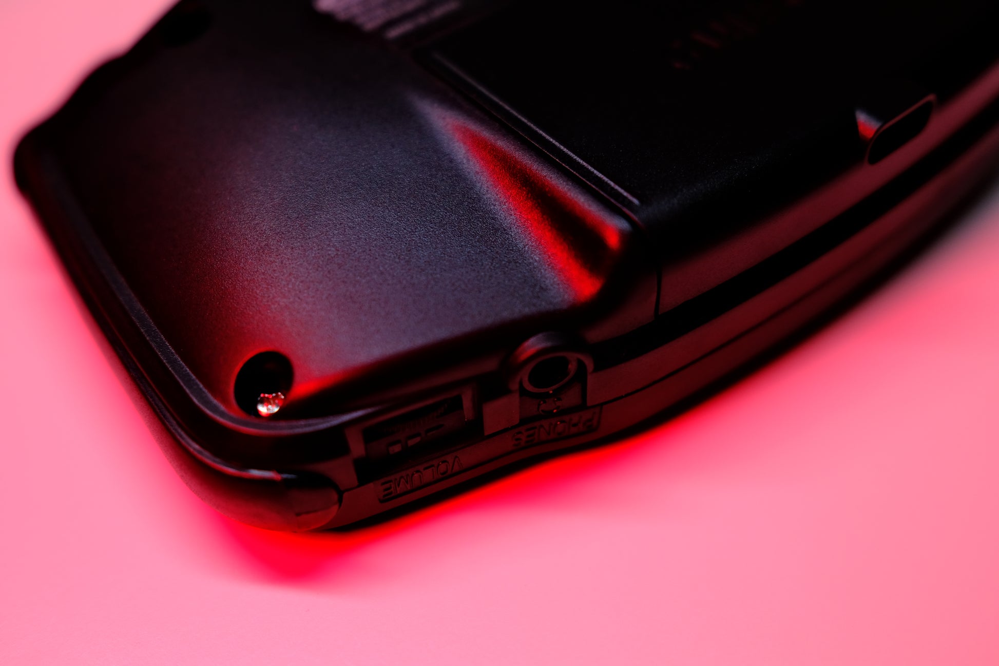 Black GBA Back