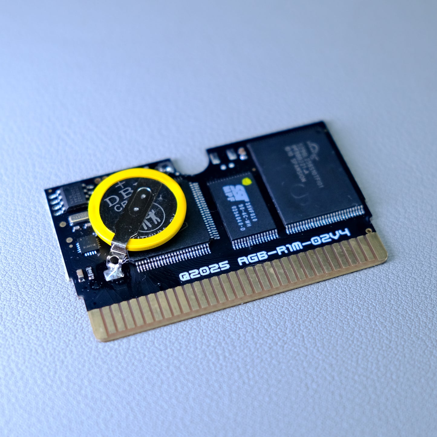 Re-programmable GBA Flash Cart with RTC | 32MB Rom | 1Mbit Flash Save