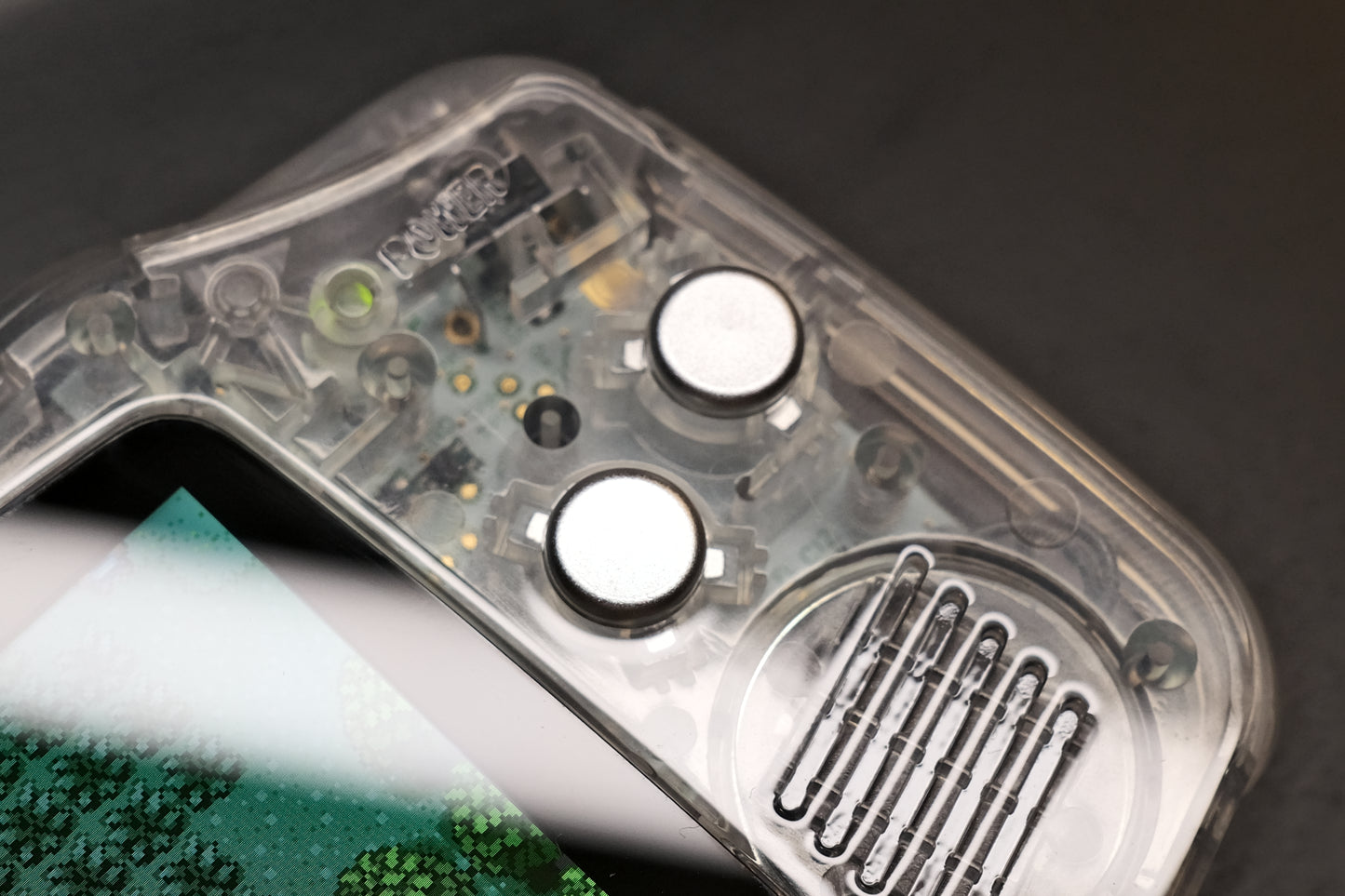 Crystal Clear Modded Game Boy Advance GBA with IPS V5 Screen