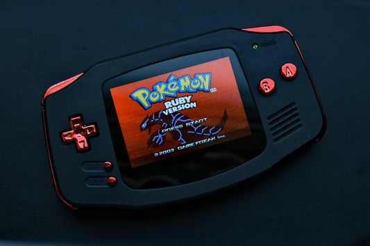 Custom Modded Game Boy Advance GBA with IPS V5 Screen