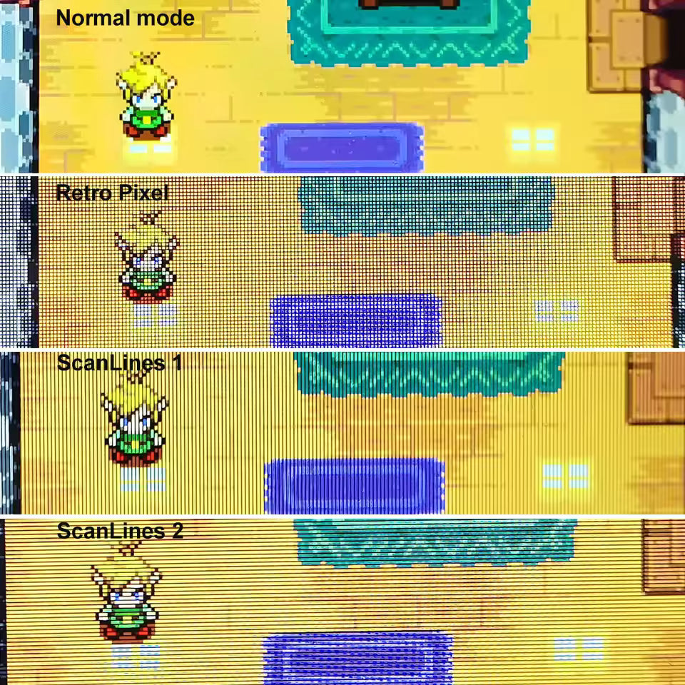 Hispeedido IPS Laminated V5 Screen for Gameboy Advance 720x480